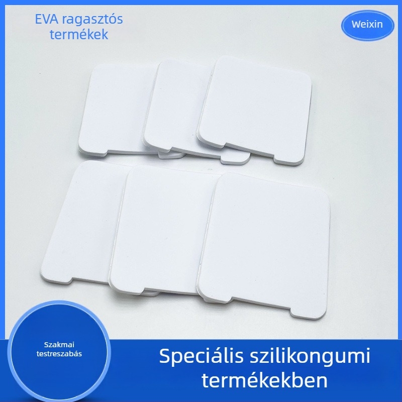 EVA haból készült talpbetétek, öntapadós, kétoldalas tömítés, különleges alakú négyzetes habszivacs, kód 9989, Weixin Electronics