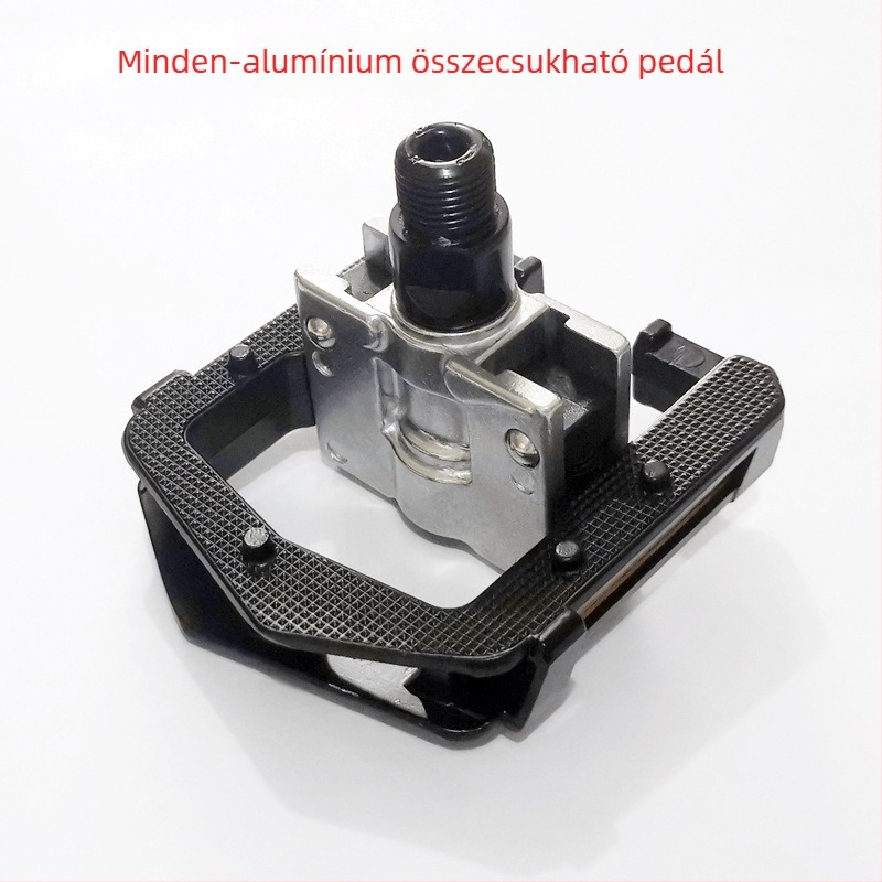 Összecsukható pedál alumíniumötvözetből mountain bike és elektromos jármű számára, DU csapágy, csúszásmentes, Jiajian 009