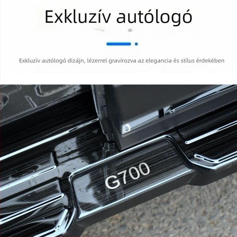 Oldalsó lépcsővédő alumíniumötvözetből Redwood modellhez automata váltóval