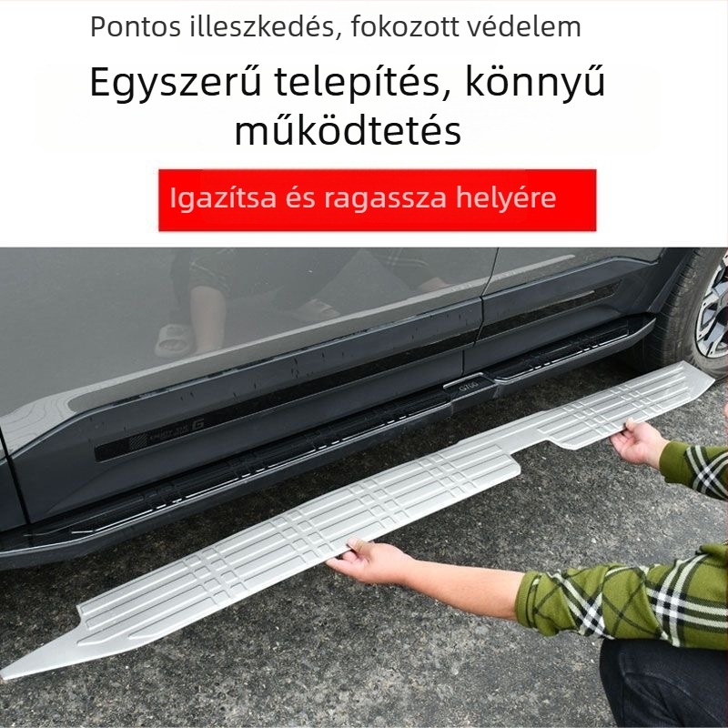 Oldalsó lépcsővédő alumíniumötvözetből Redwood modellhez automata váltóval
