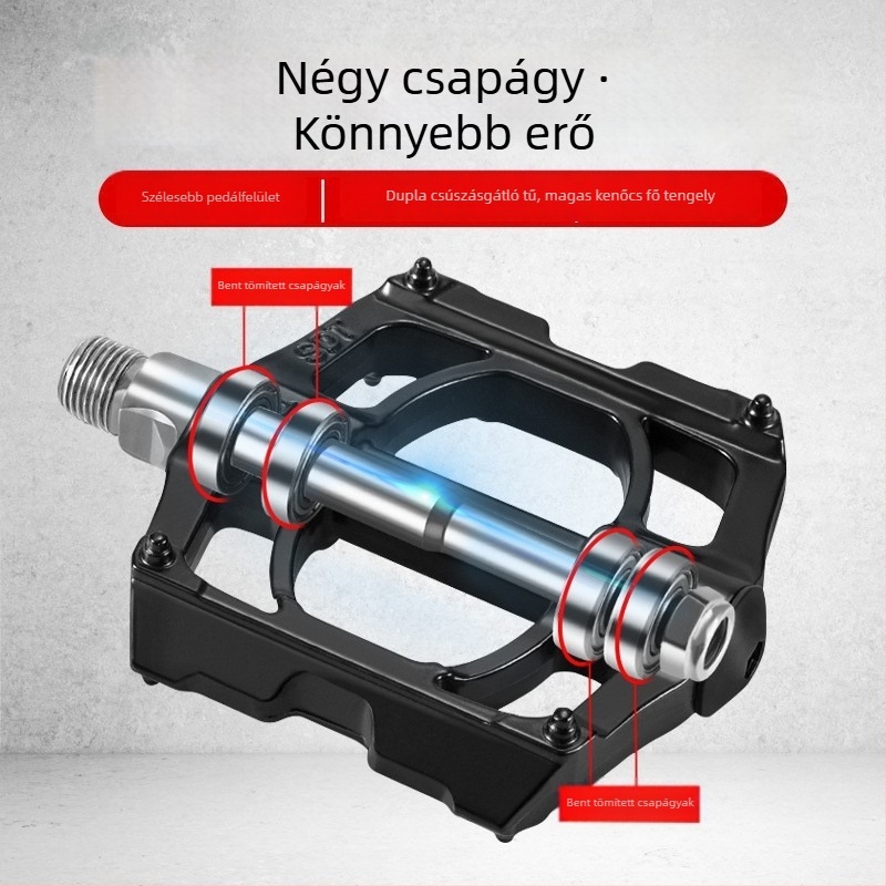 Cang alumínium‑ötvözetű 3 csapágyas pedálok hegyi kerékpárhoz