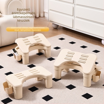 Lábtámasz, Modell 8007, Műanyag, Masszázsfunkció, Modern egyszerű stílus, Irodai használatra
