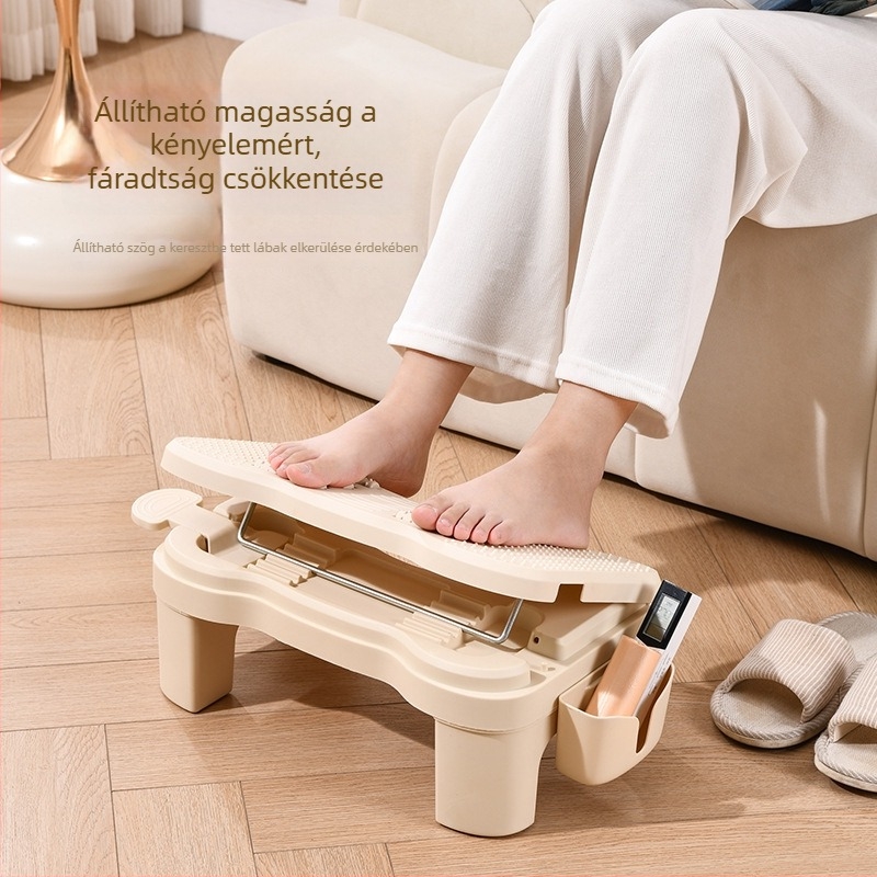 Lábtámasz, Modell 8007, Műanyag, Masszázsfunkció, Modern egyszerű stílus, Irodai használatra