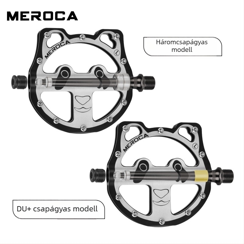 MEROCA Panda CNC pedál hegymászó kerékpárhoz, alumínium ötvözet, modell B329