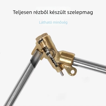 Magasnyomású autómosó pisztoly réz szelepfővel, 1/4 gyorscsatlakozás, M22 hosszú sugárfej, öt színű készlet
