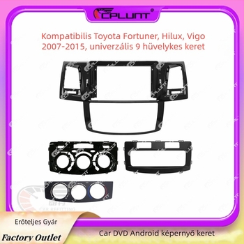 Autó DVD fascia keret készlet Toyota Fortuner, Hilux, Runner (VOGO) - ABS+PC