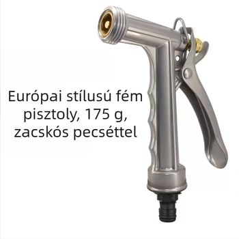 HY fém magasnyomású vízpisztoly autómosáshoz és kert öntözéséhez