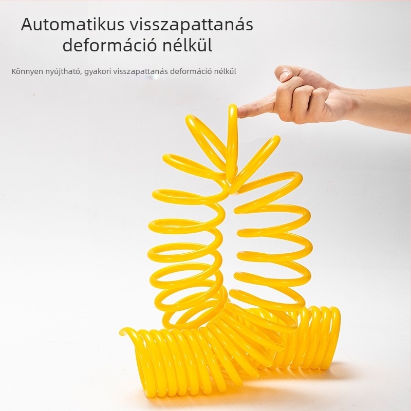 Teleszkópos vízpisztoly tömlővel, fej anyaga: műszaki műanyagok, víznyomás: csapvíz, tömeg 600 g