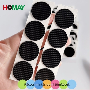 Szilikon-gumi kerek lábvédő bútorokhoz – csúszásmentes, ütéscsillapító, testreszabható vastagság