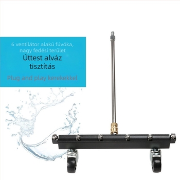 Magasnyomású alváztisztító – univerzális vízmosó és padlómosó fúvóka autó- és útfelületek tisztításához