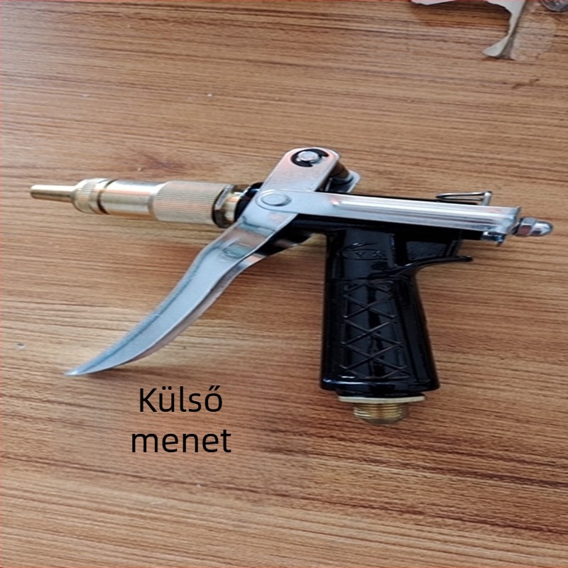 Magasnyomású vízpisztoly rézfejű ötvözetből, autómosáshoz