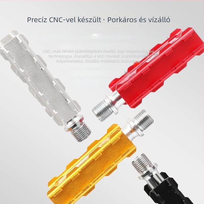 LITEPRO K5 ultrakönnyű alumínium pedál kettős csapágyakkal, összecsukható mountain és road kerékpárokhoz