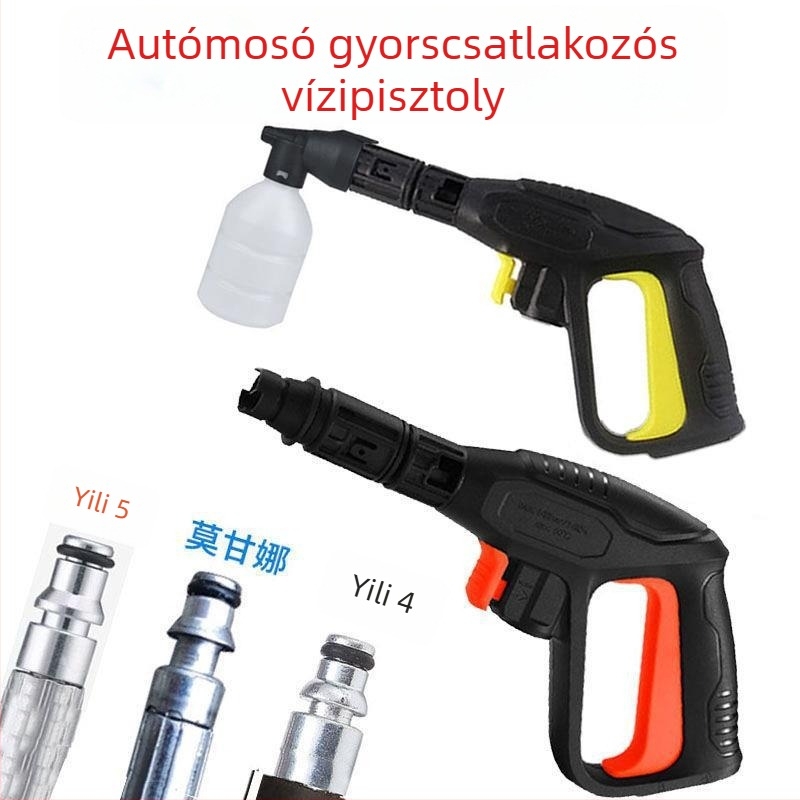 Nagy nyomású autómosó vízpisztoly Yili, Green Field, Morgana, Lava és Guide Car Morgana – gyorscsatlakozós fej