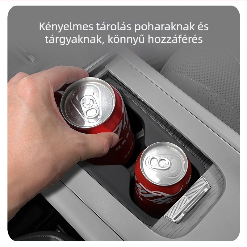 Lingyue szilikon pohártartó fedél a Lynk & Co 07EM-P középső konzolhoz, 190 g, csúszásmentes belső kiegészítő