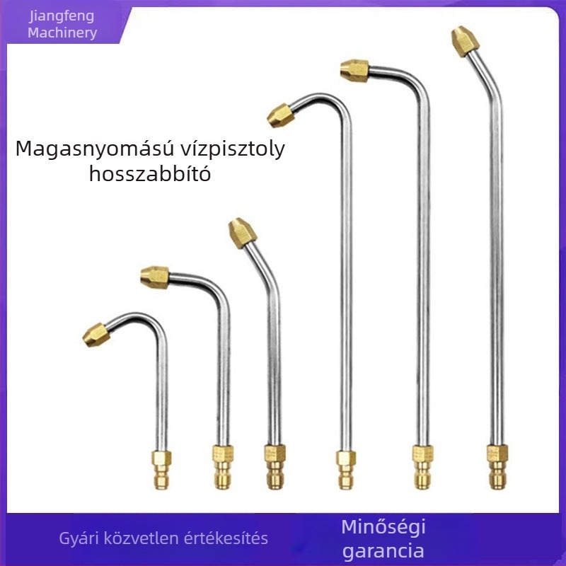 Rozsdamentes acélból készült hosszabbító rúd magasnyomású vízpuskához – Carpenter Peak, 30°, 5000 psi, autómosáshoz
