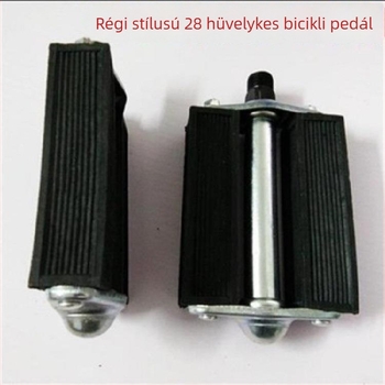 Li Cheng 268 Pedállemez kerékpárokhoz – kompatibil 26- és 28 hüvelykes modellekhez, anyaga vaslemez és gumi