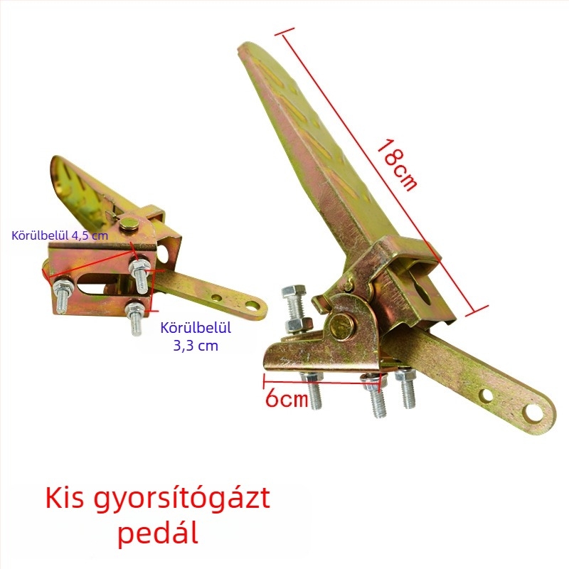 Targonca lábpedál gyorsító – mezőgazdasági járművekhez, rakodóhoz és triciklijéhez