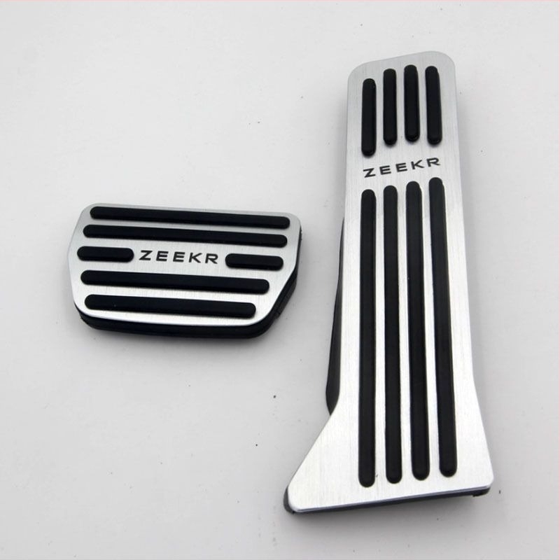 Zeekr 001 pedálkészlet – csúszásmentes felületű gáz- és fékpedál, alumíniumötvözet, automata váltóhoz