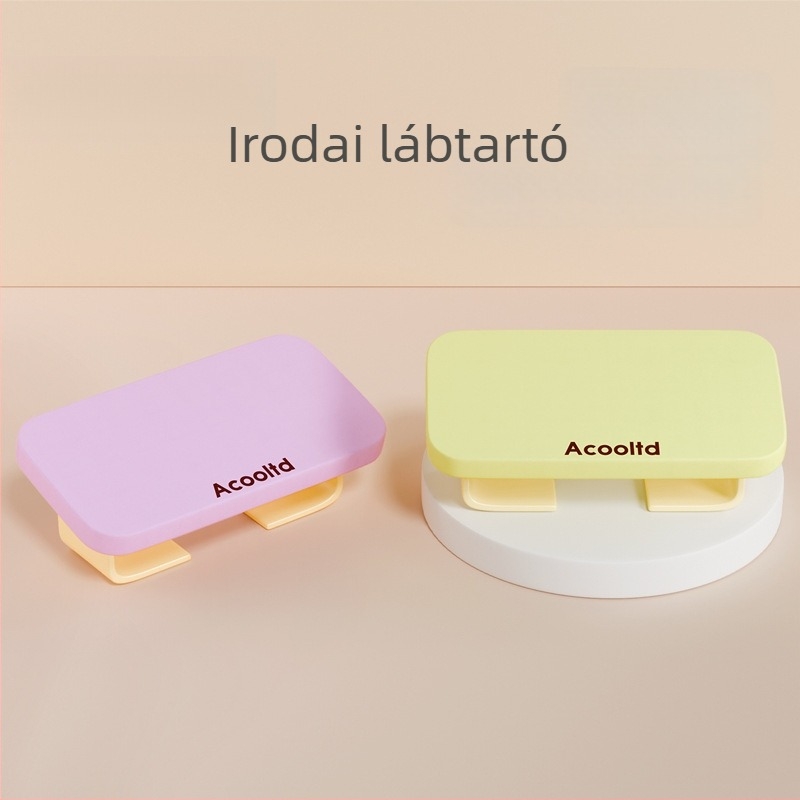 Irodai lábtámasz, fém, egyszerű és modern kialakítás, elektromos funkció, gyerekek számára