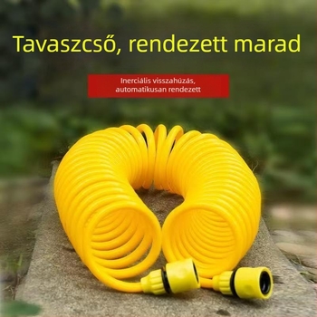 Nagy nyomású spirál tömlő háztartási használatra, kopásálló kerti öntözéshez