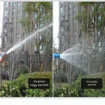 Kerti slagpisztoly tömlőhöz – műanyag test, fej mérnöki műanyagból, modellek 16/20/25, általános víznyomás, permetezési távolság 3