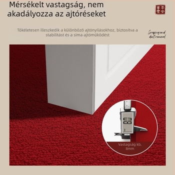 Kifinomult bejárati szőnyeg ló motívummal, csúszásmentes, téglalap alakú mosható, belépőhöz, 2026-os design