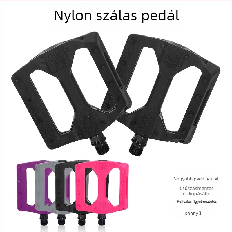 M302 MTB pedálok – műanyag test, ximeng márka, modell M302, magánmárkákkal kompatibilis