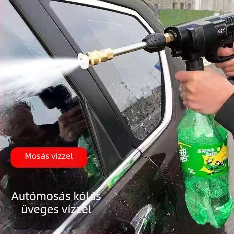 Nagy nyomású palack adapter autómosó rendszerhez vezeték nélküli gyorscsatlakozó vízcsővel