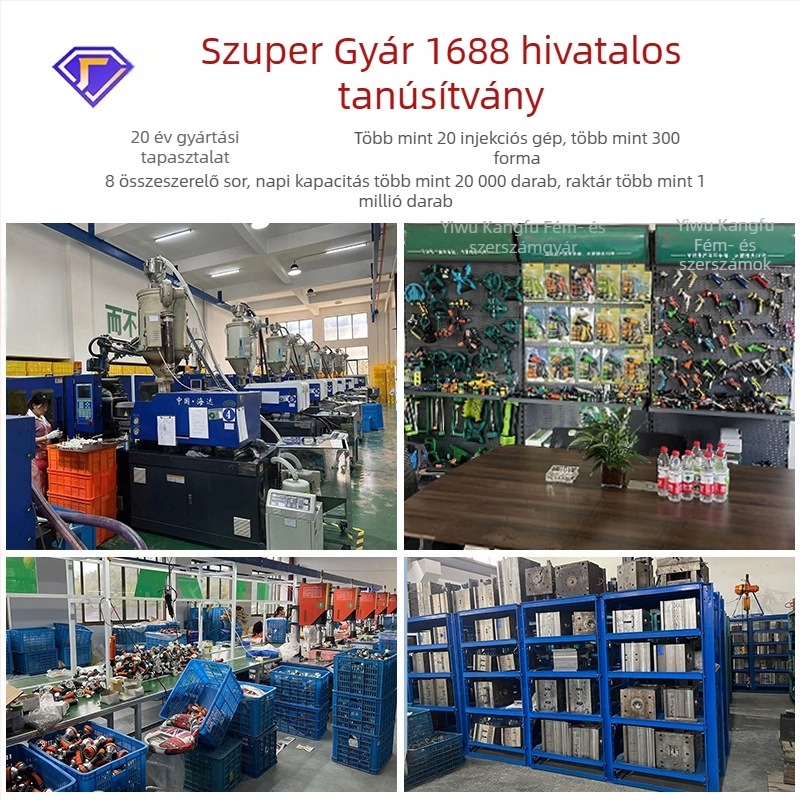 Huabang Shi 7 funkciós kerti permetezőpisztoly autómosáshoz és otthoni használathoz