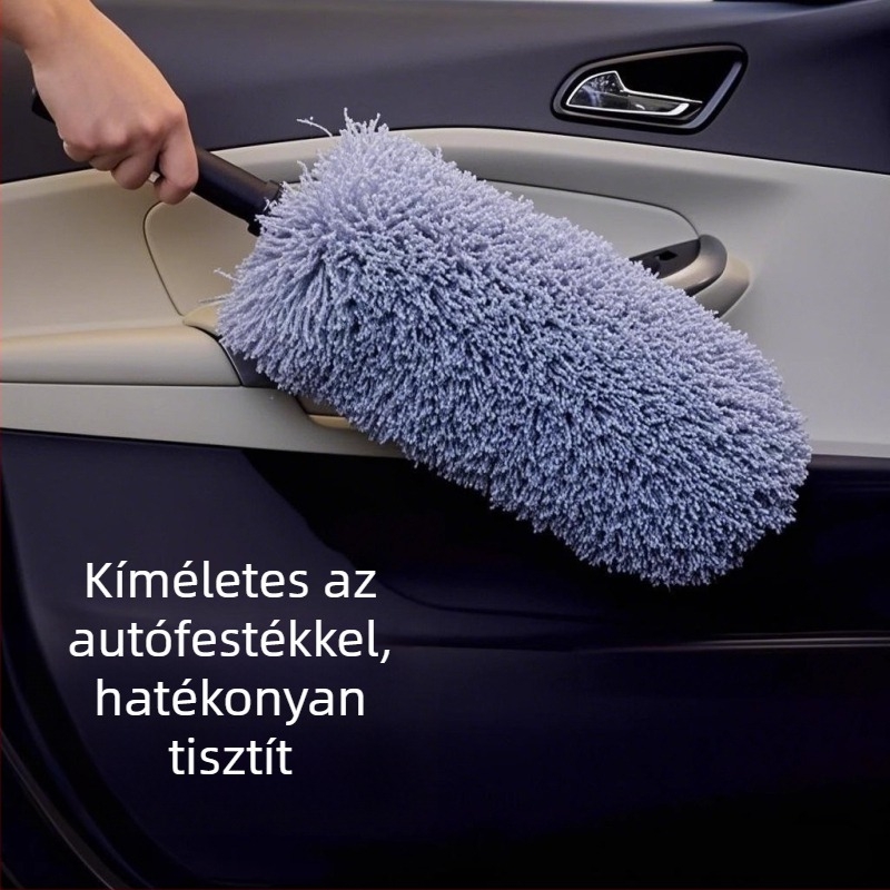 Körkörös mikroszálas autópor tisztító fej, kihajtható wax mop, autómosó sörtés keféje, kör mop