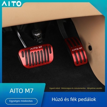 Alumíniumötvözet pedálkészlet gáz- és fékpedálhoz automata váltóhoz, 2022-es modell