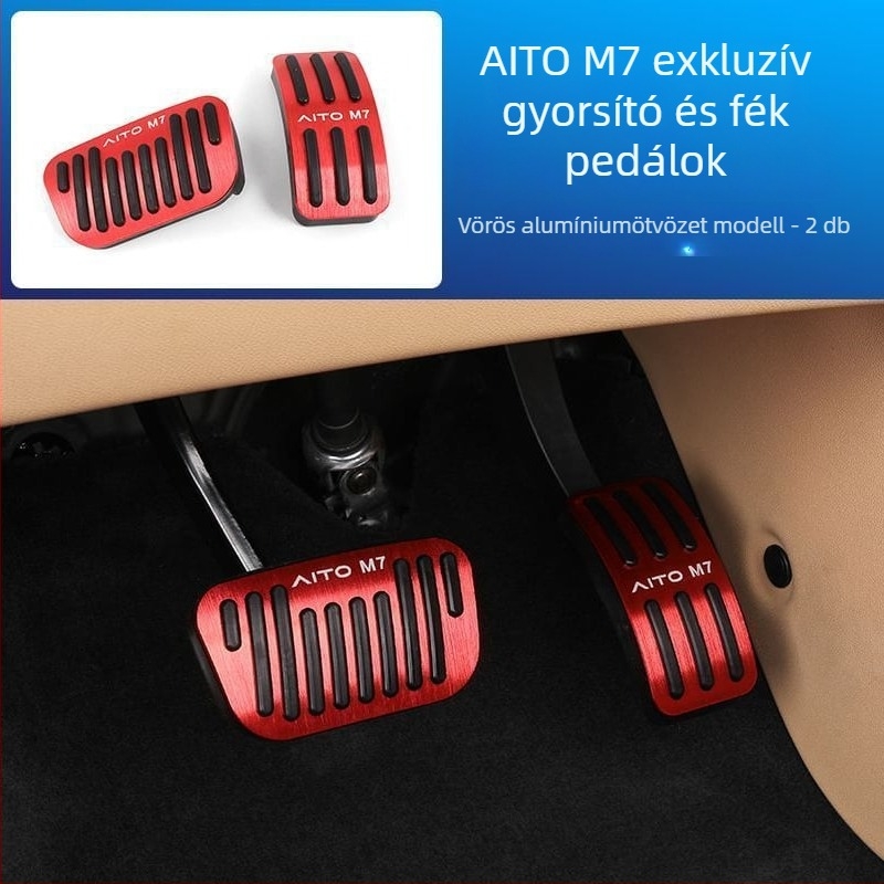 Alumíniumötvözet pedálkészlet gáz- és fékpedálhoz automata váltóhoz, 2022-es modell