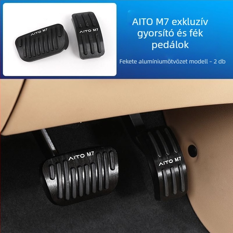Alumíniumötvözet pedálkészlet gáz- és fékpedálhoz automata váltóhoz, 2022-es modell