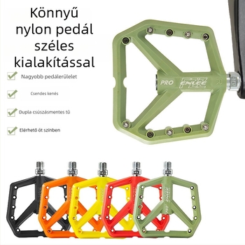 ENLEE F228-PRO Nylon mountain bike pedál, széles, csúszásmentes