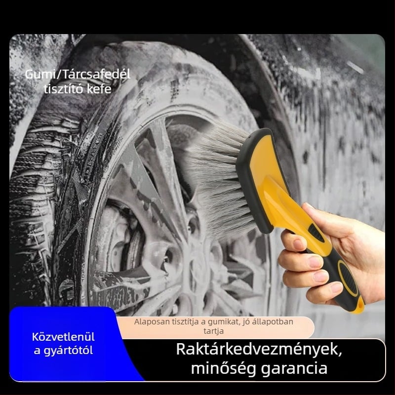 Autókerék-kefe — személyre szabható, PP anyag, Weisen márka, modell Ws-car wash short brush
