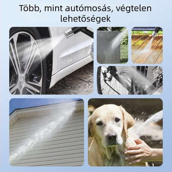 Otthoni magasnyomású vízpisztoly, ABS felépítés, csaphoz csatlakozás, modell 671, 1 éves garancia