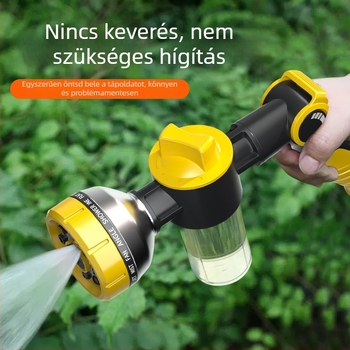Lexia Többcélú öntözőpisztoly trágyázásra, habos permetezésre és kerti öntözésre – virágok, zöldségek és palánták számára