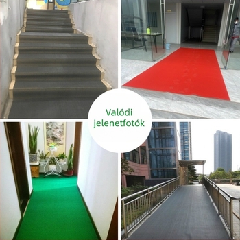 PVC-ből készült vízálló, csúszásmentes padlómatrac medencékhez, fürdőszobához és konyhához – vastagított, üreges dizájn, teljes fedés