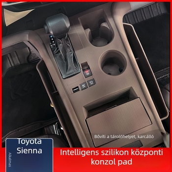 Senna szilikon középkonzol pad — csúszásmentes, tartó rekesz víz pohárhoz, márka Kabo, termék kód Senna