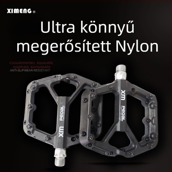 Shimeng NL18 hegymintás kerékpár pedálok ultrakönnyű nylon csapágyakkal és tengelymaggal krom-molibden acél