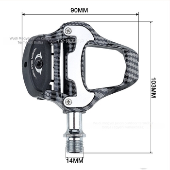 Chixiaopai C-R21 nylon road bike pedál csapággyal