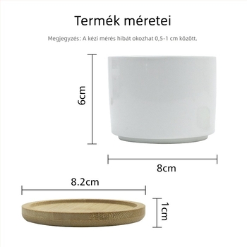 Wheater kerámia virágcserép hőtranszfer nyomtatással és festett felülettel
