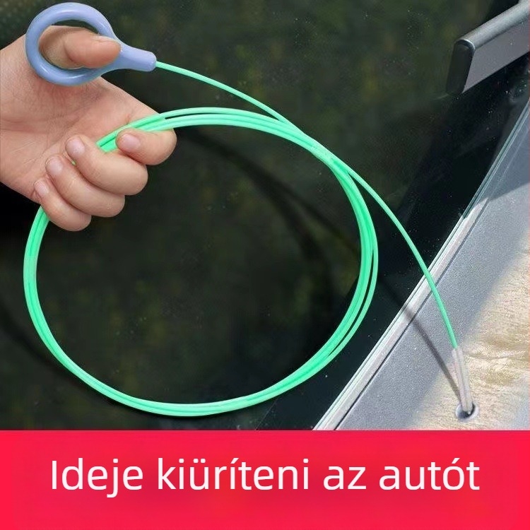 Autó panoráma tető lefolyócsatorna tisztító kefe | Anyag: PP | Típus: autómosó kefe | Testreszabás nélkül