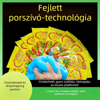 Többfunkciós tisztító gyurmagél otthonra és az autóhoz, billentyűzet tisztítása és por eltávolítása (Súly: 0.07 kg; Márka: Egyéb; Fő értékesítési területek: Japán és Dél-Korea)