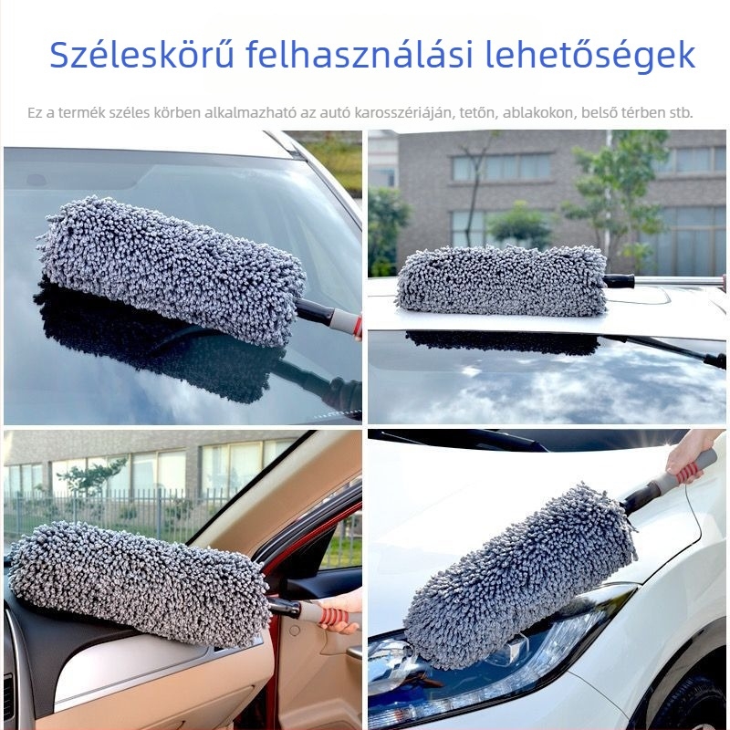 Autó por-duster teleszkópos rozsdamentes acél nyéllel, kód 288430h575z459