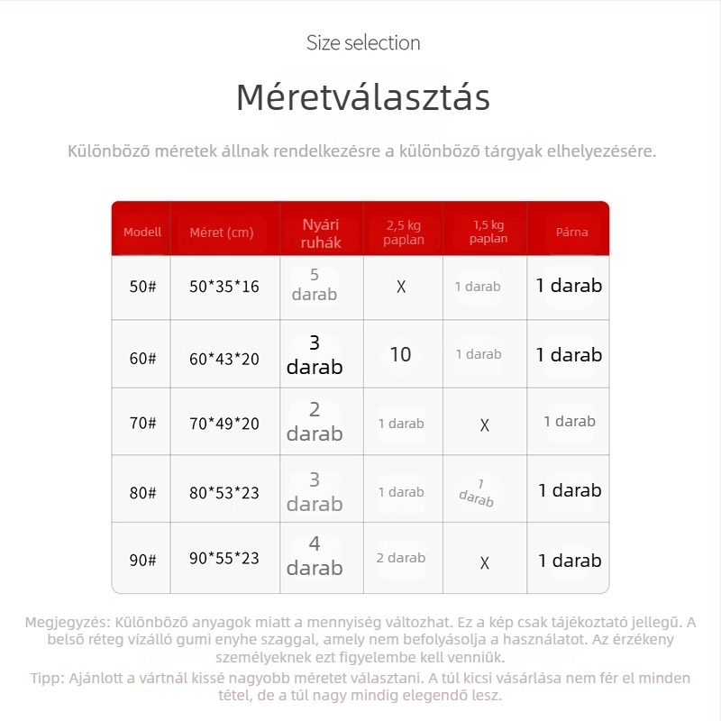 Xinjule Paplan tároló táska, kocka alakú, vastagított, vízálló, nagy kapacitású, laminált nem szövött anyagból