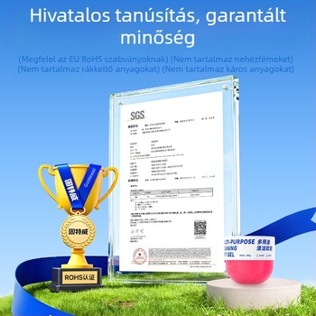 Goodway autóápoló tisztító gél, sokfunkciós poreltávolító gél autóhoz és otthonhoz, billentyűzet közötti rések tisztítása