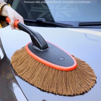 Forgó autóporoló kefe por eltávolítására és tisztítására, kiváló minőségű autóápolási eszköz