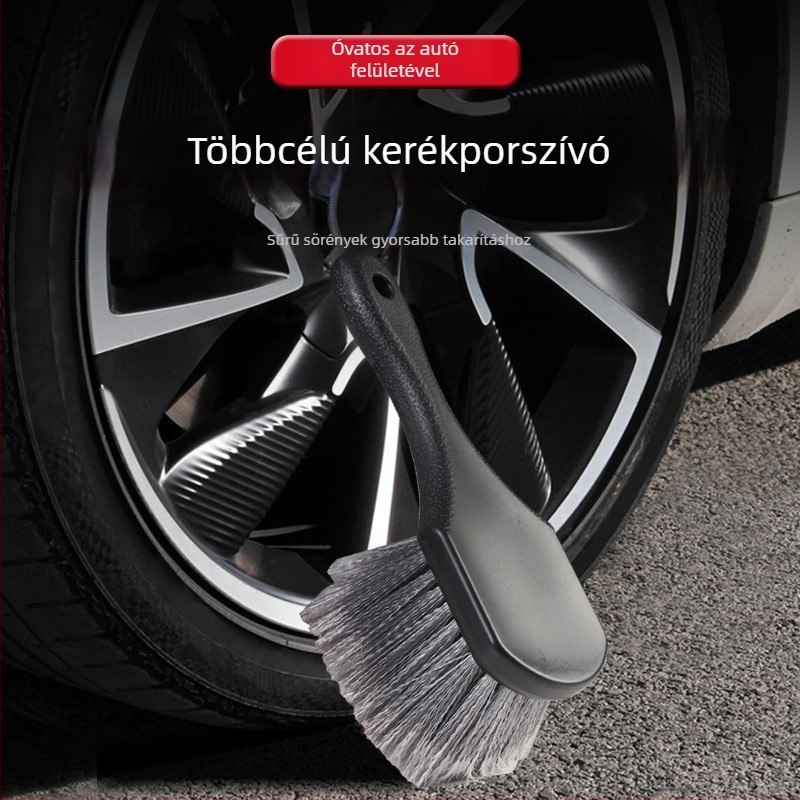 Autókerék- és gumiabroncs-tisztító kefe — PP anyag, termékkód Ad-02216, márka Aido loves more