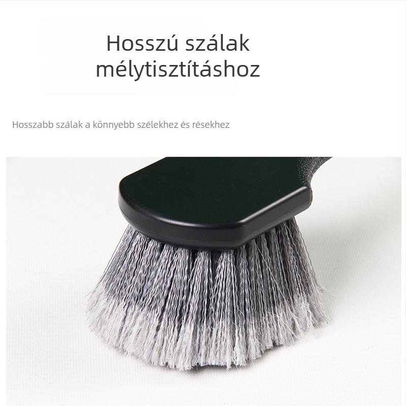 Autókerék- és gumiabroncs-tisztító kefe — PP anyag, termékkód Ad-02216, márka Aido loves more